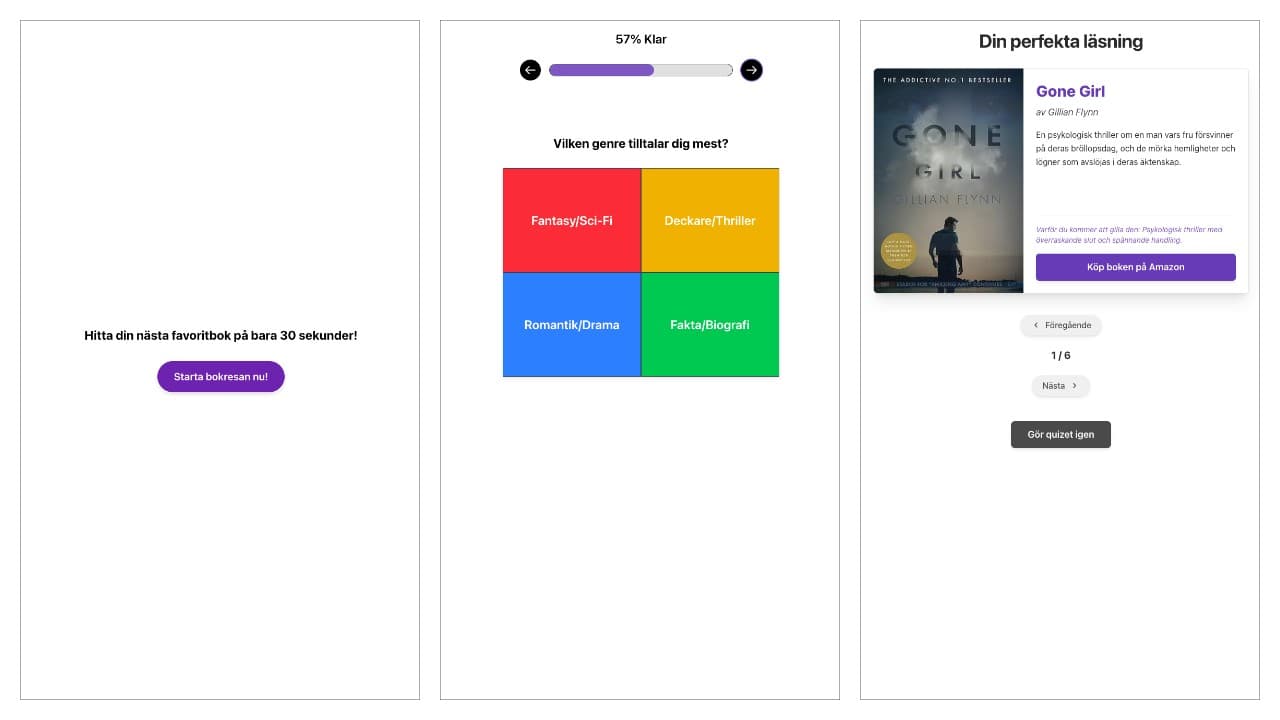 AI-Powered Book Recommender with LLM Integration Screenshot